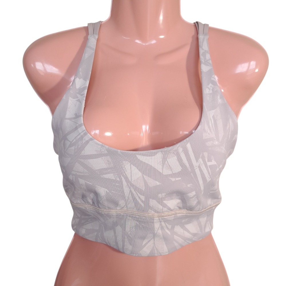 Lululemon Bra Women's 10 Light Ivory Free To Be Straps Sports Yoga Gym Athletic